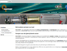 Tablet Screenshot of multipomp.be